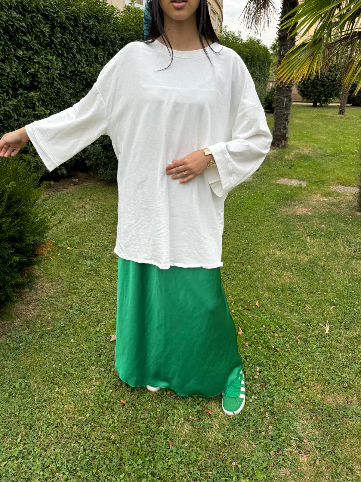 Teeshirt oversize manches longues