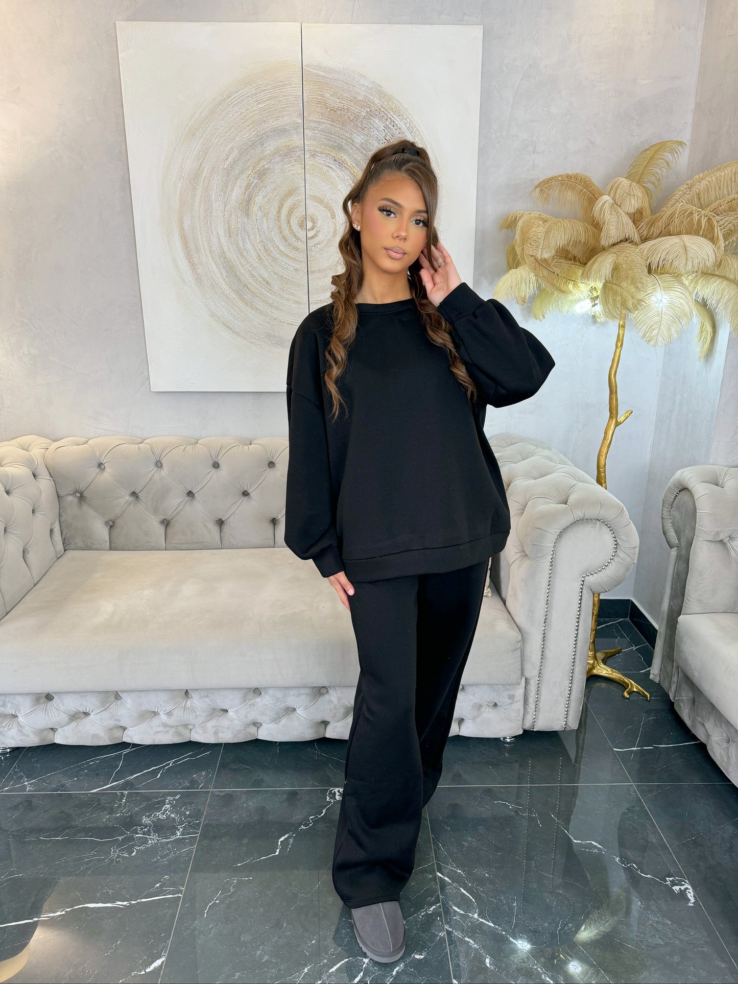 ENSEMBLE JOGGING MOLLETONNÉ PRINCESSE ANICIA