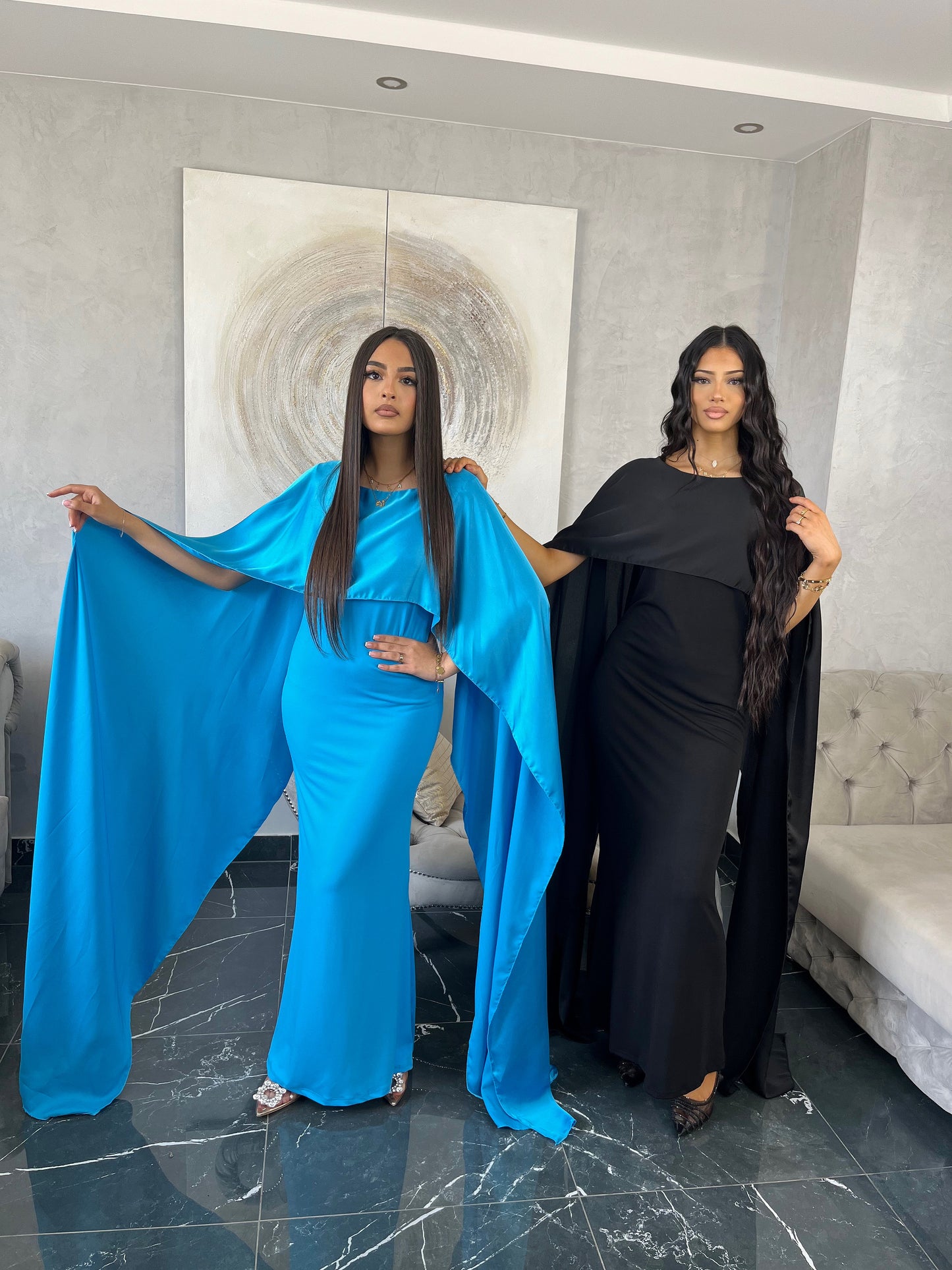 Robe longue princesse LEILA