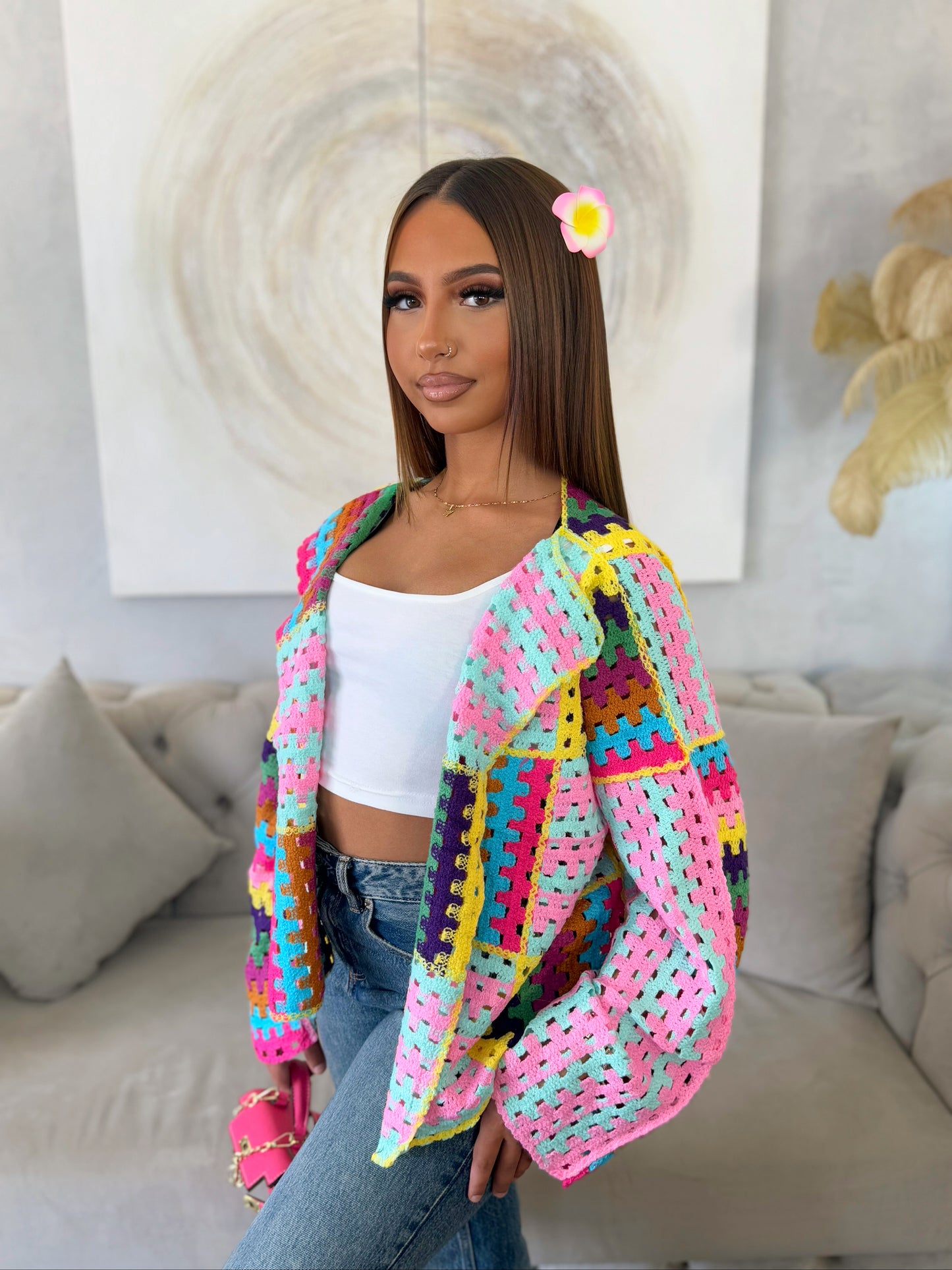 VESTE CROCHET PRINCESSE KENZA