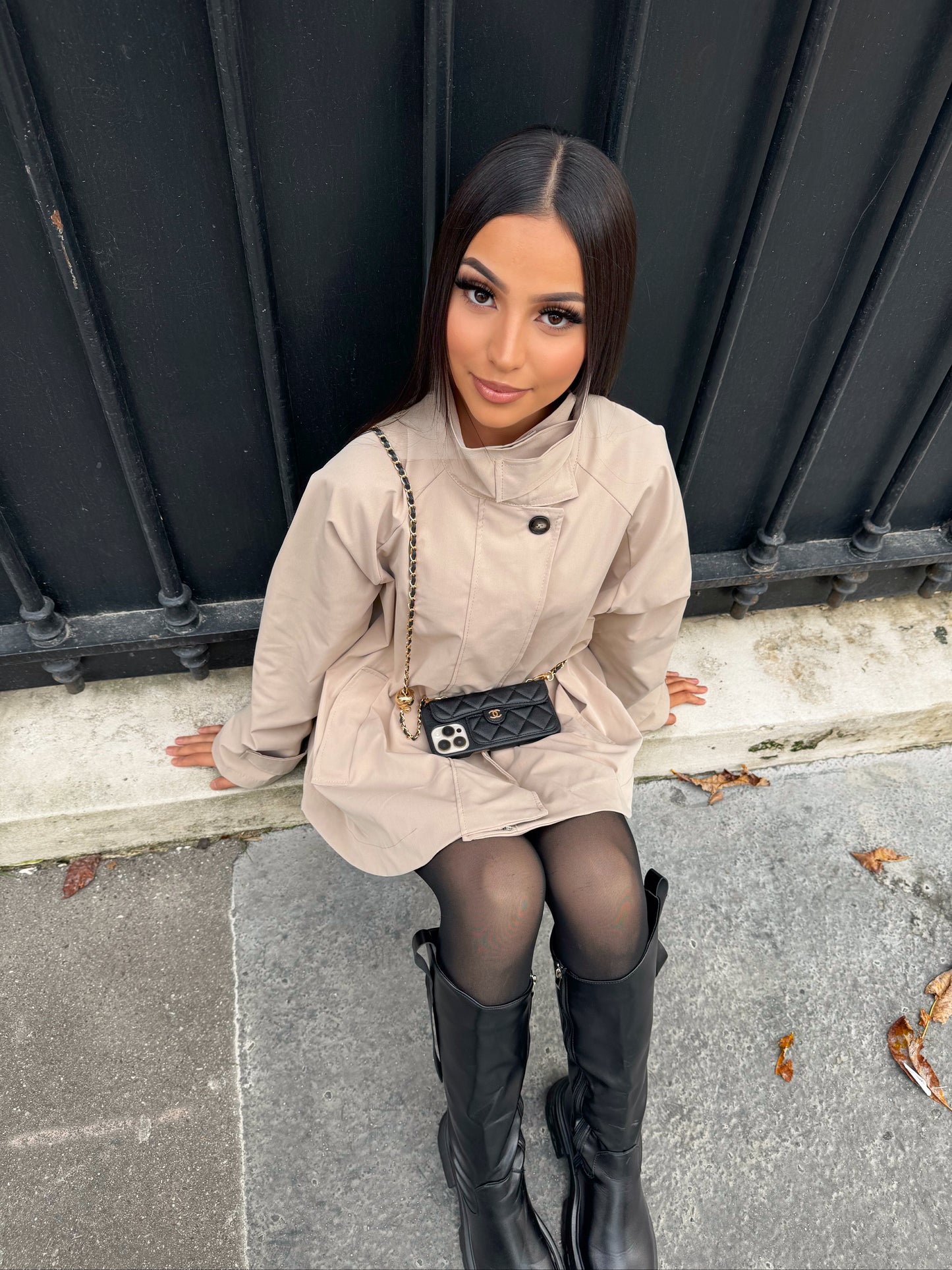 TRENCH PARISIEN OVERSIZE