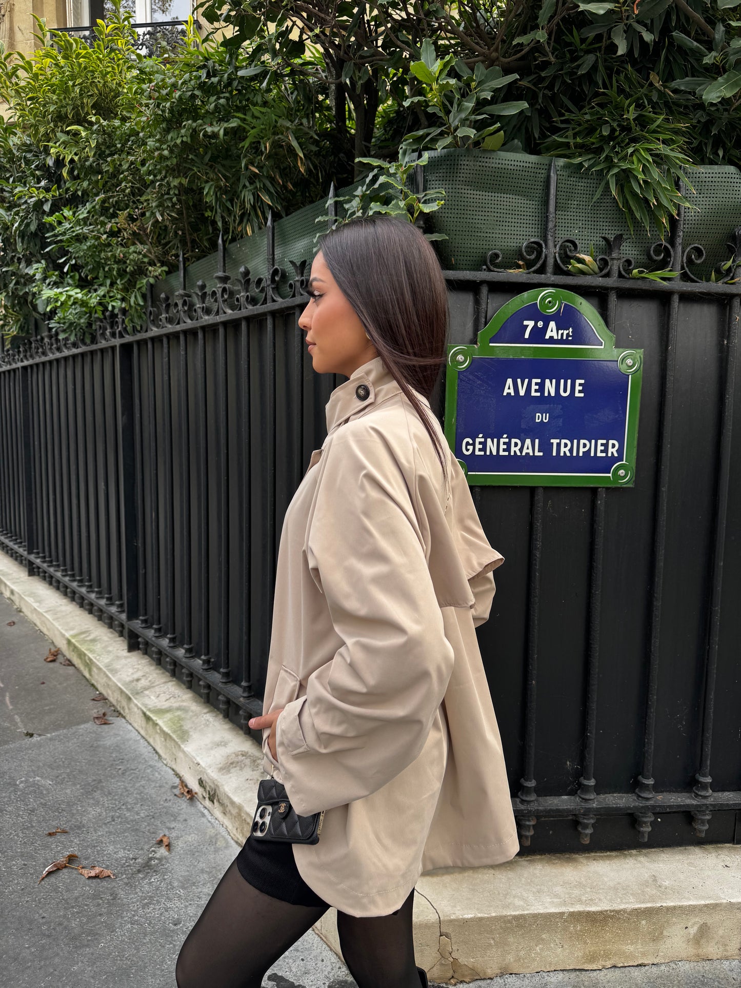 TRENCH PARISIEN OVERSIZE