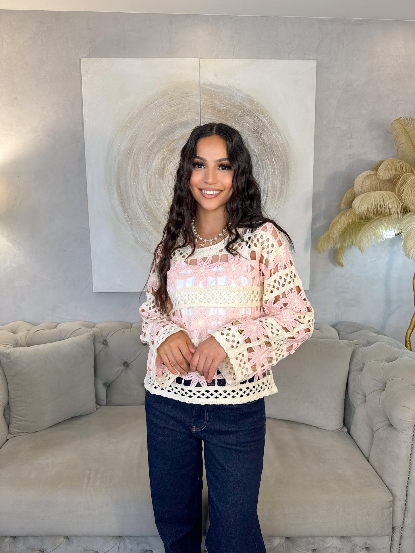 Haut en crochet princesse Ivy