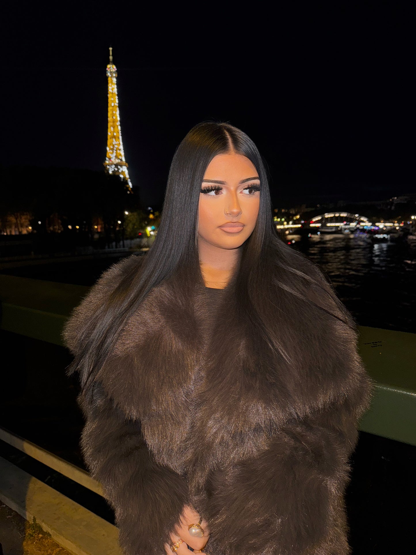 VESTE EFFET FOURURE LA PARISIENNE