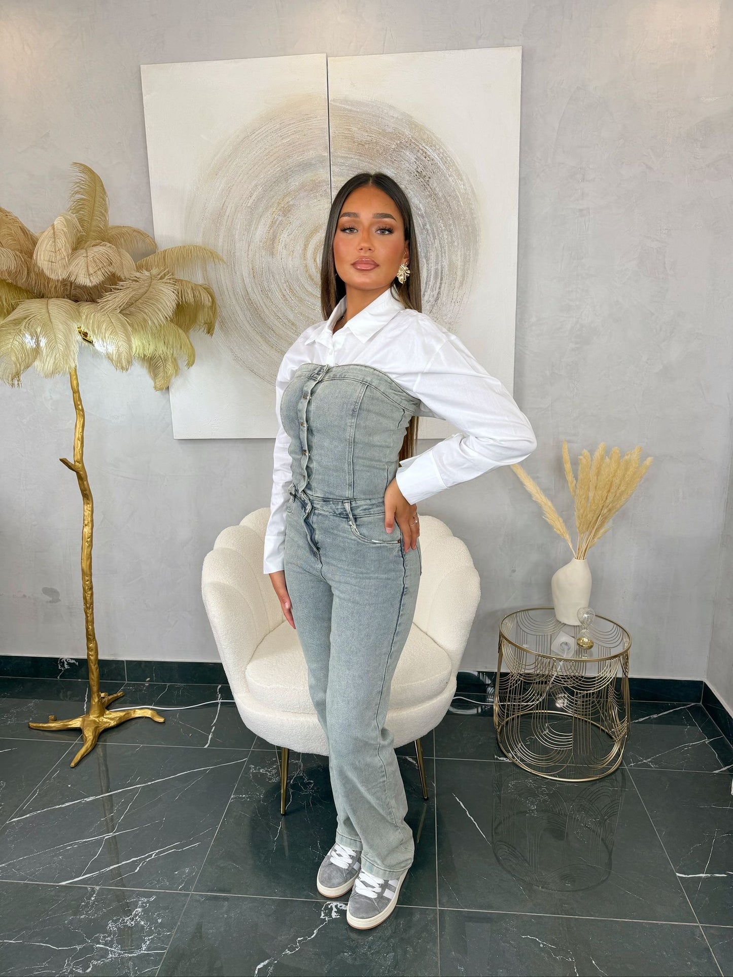 Combinaison en jeans princesse K