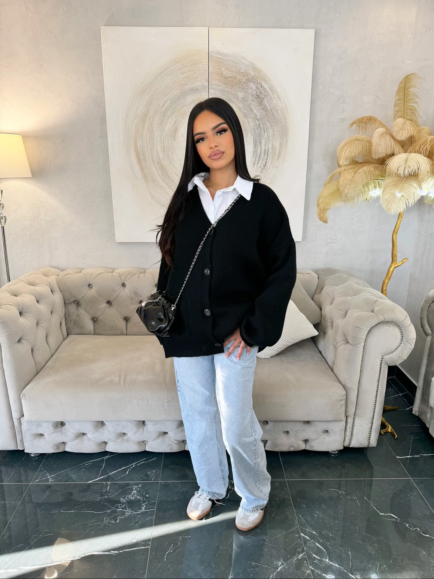 GILET EN MAILLE DOUX PRINCESSE LAMIA