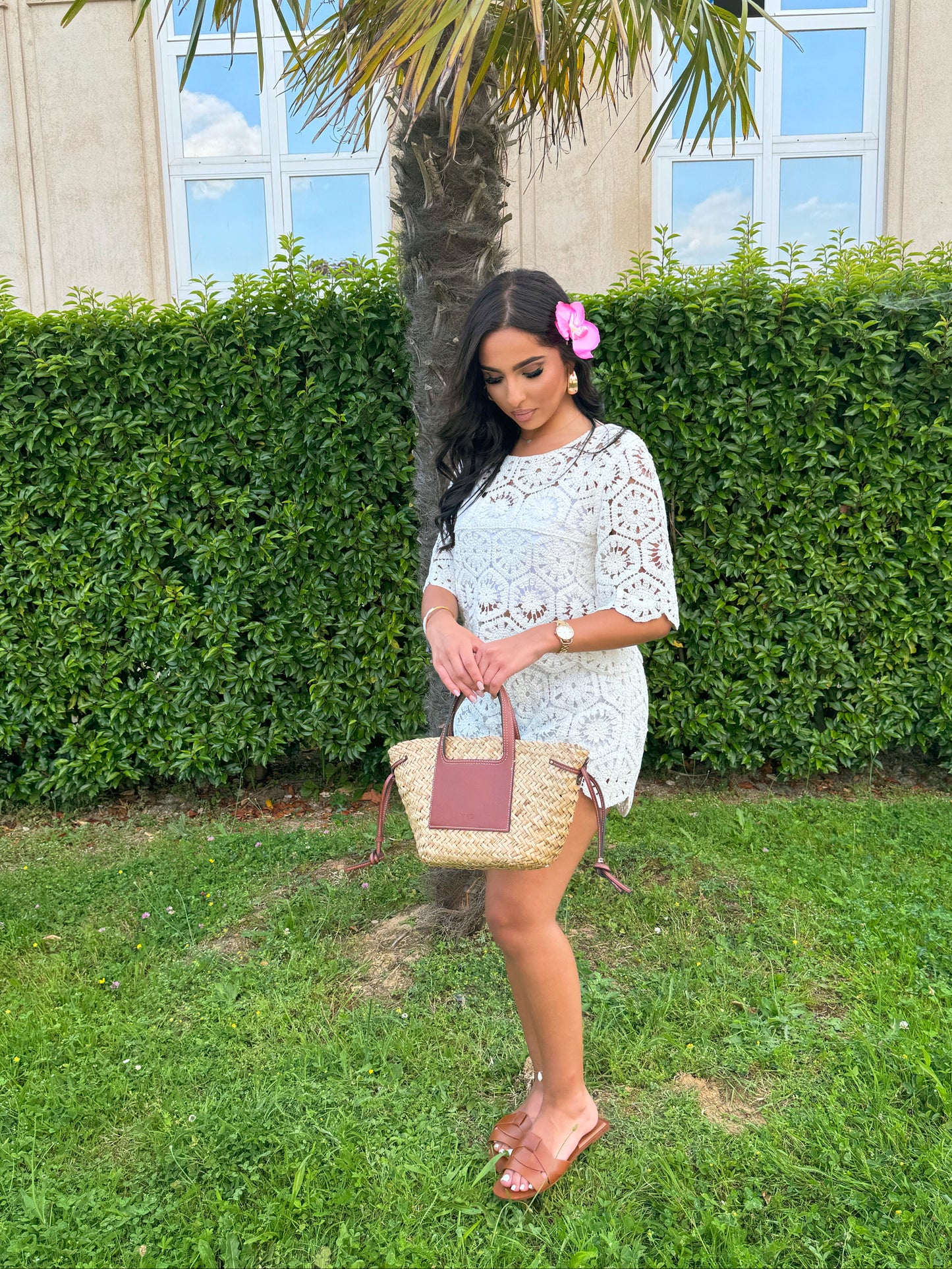 Ensemble short crochet Princesse Naila