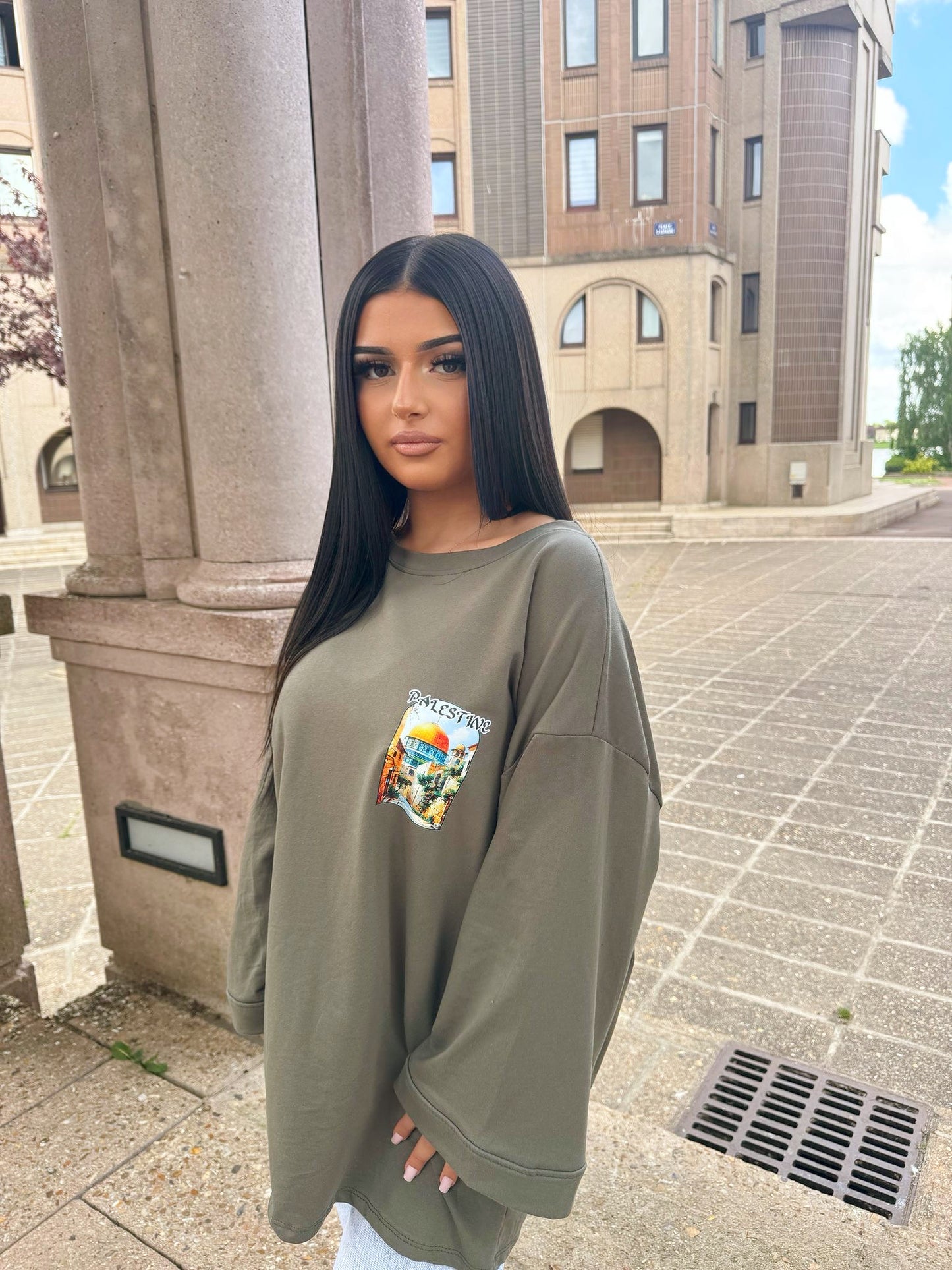 Teeshirt Palestine manches longues