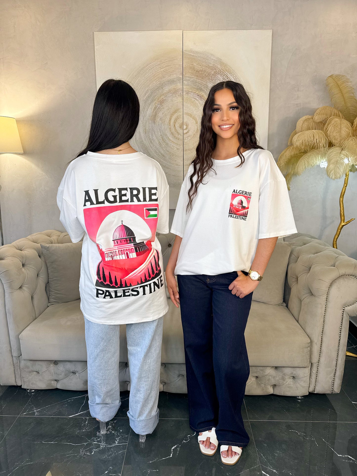 Teeshirt ALGÉRIE PALESTINE