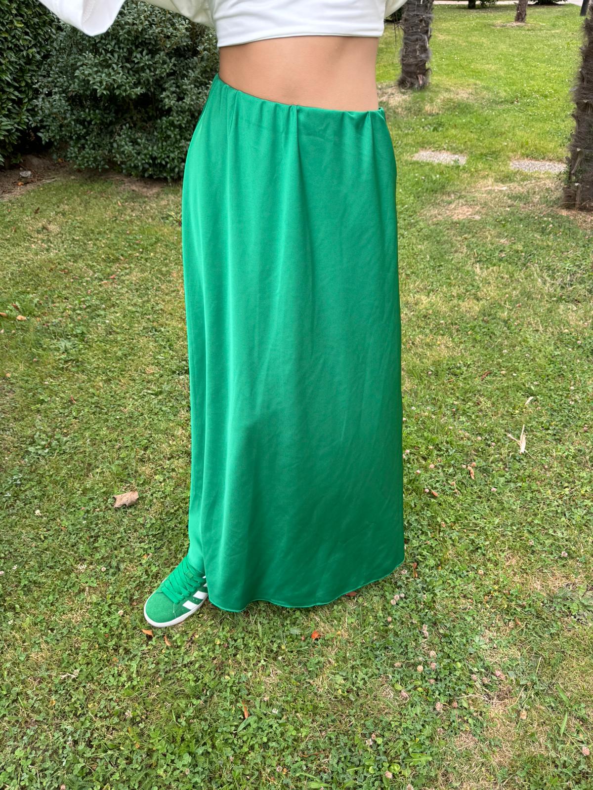 Jupe satinée Princesse Amira