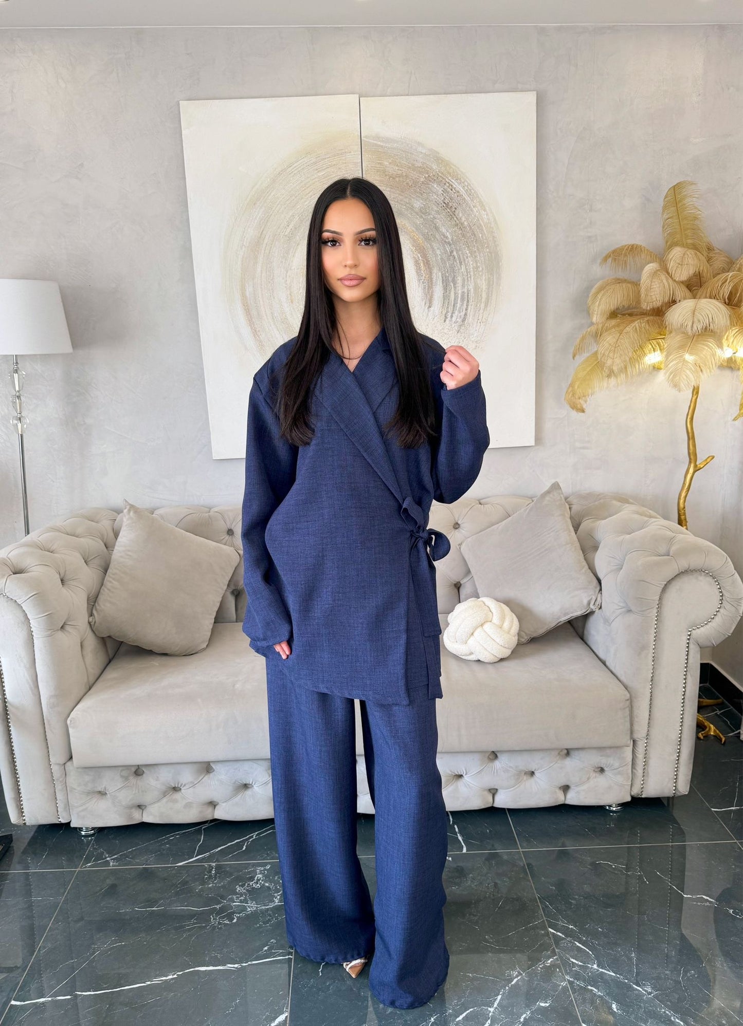 ENSEMBLE PANTALON KIMONO PRINCESSE INÈS