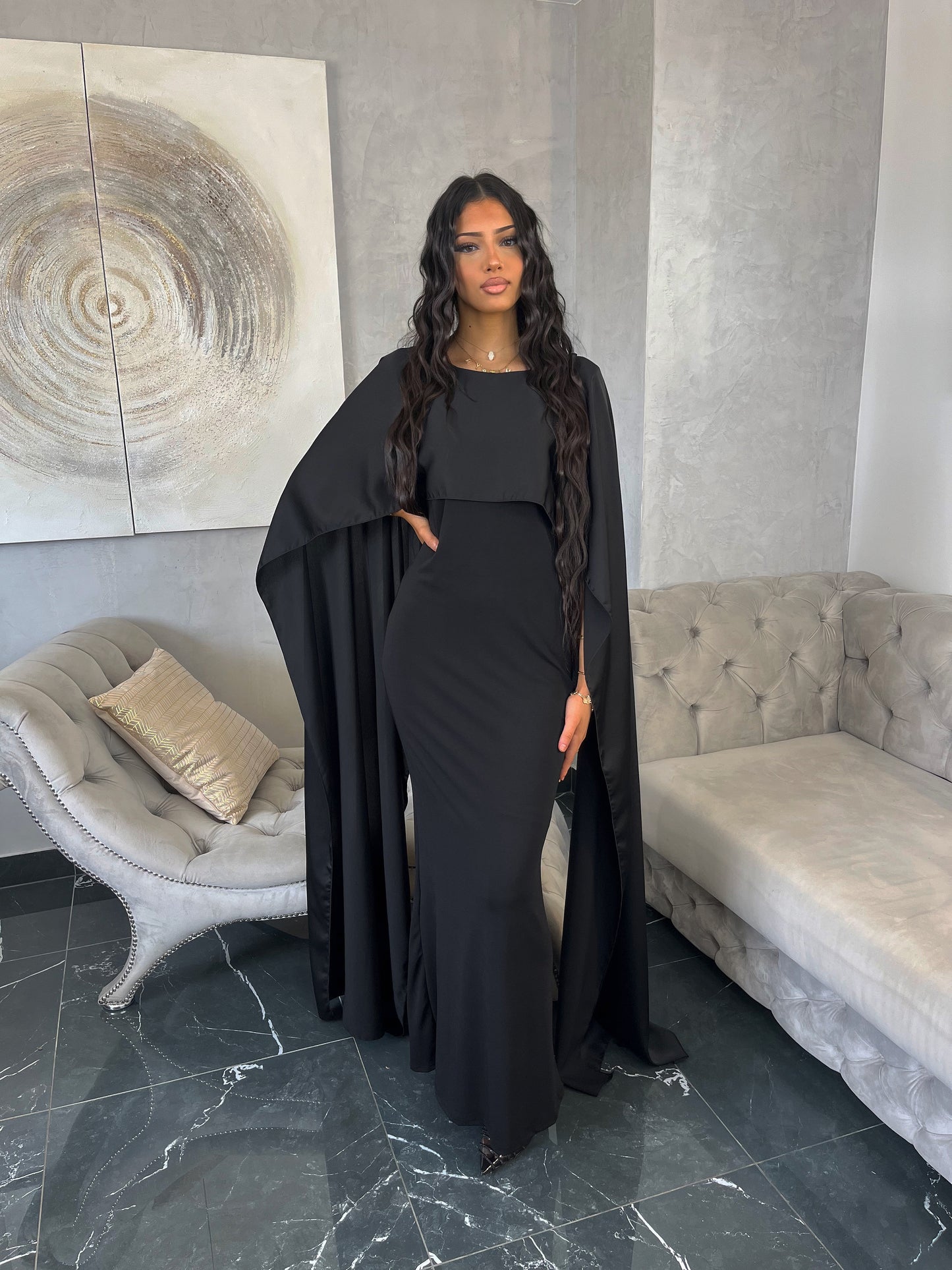 Robe longue princesse LEILA