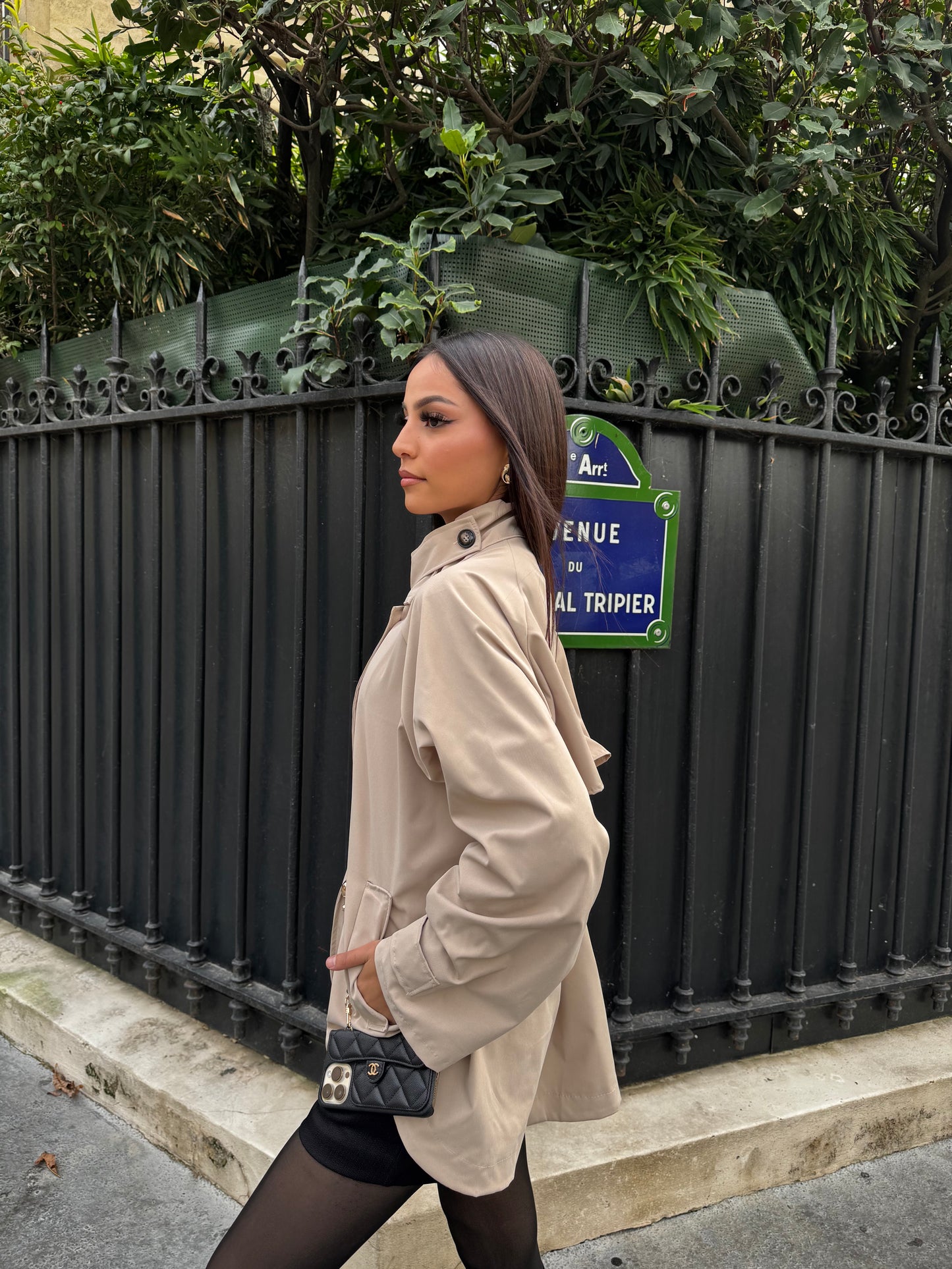 TRENCH PARISIEN OVERSIZE
