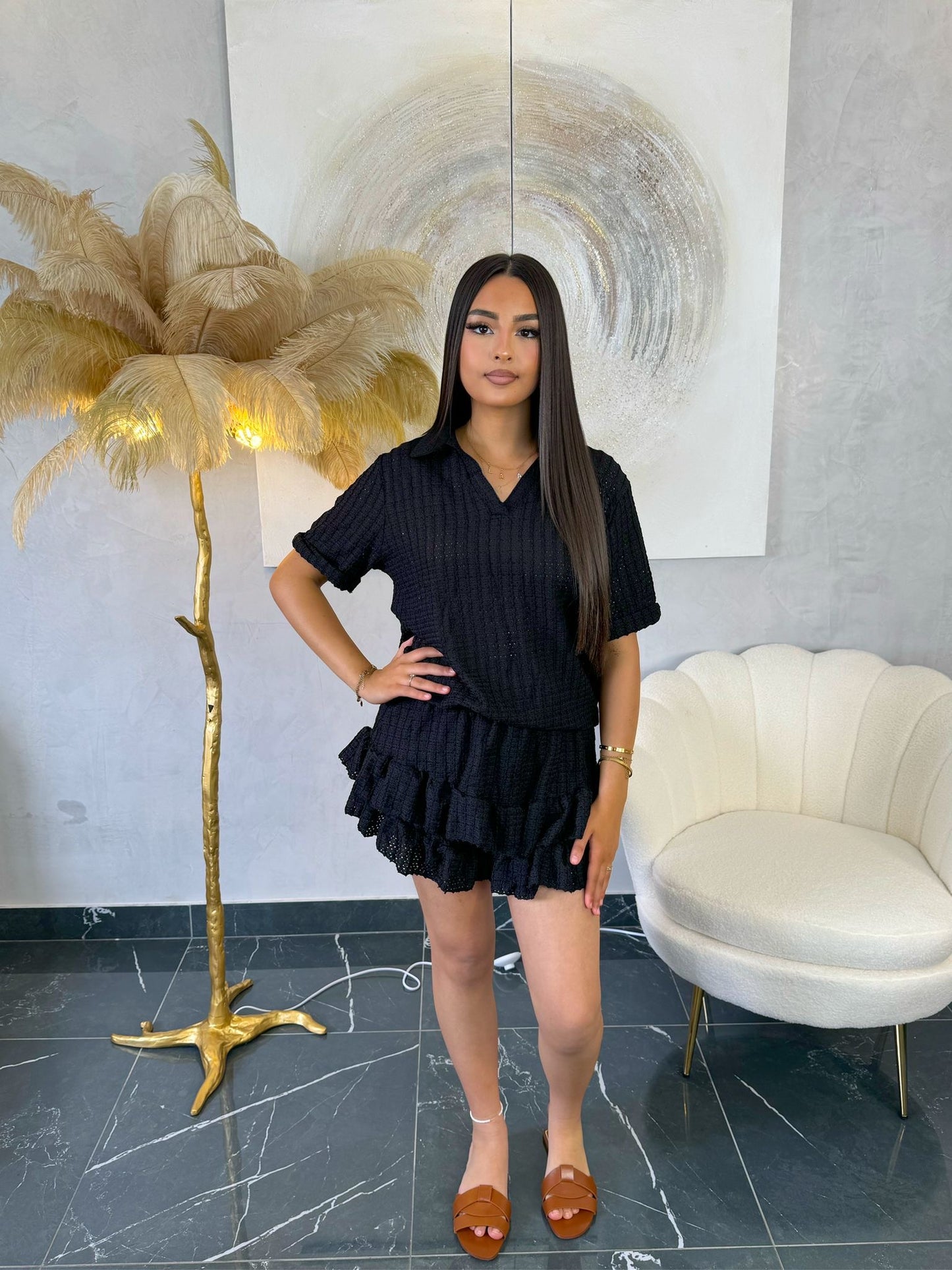 Ensemble jupe-short princesse Safa