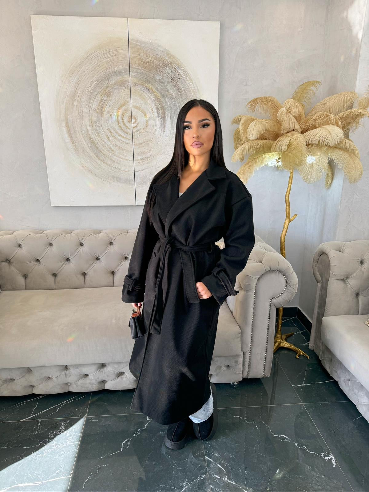 MANTEAU LONG STYLE TRENCH PRINCESSE AGATHE