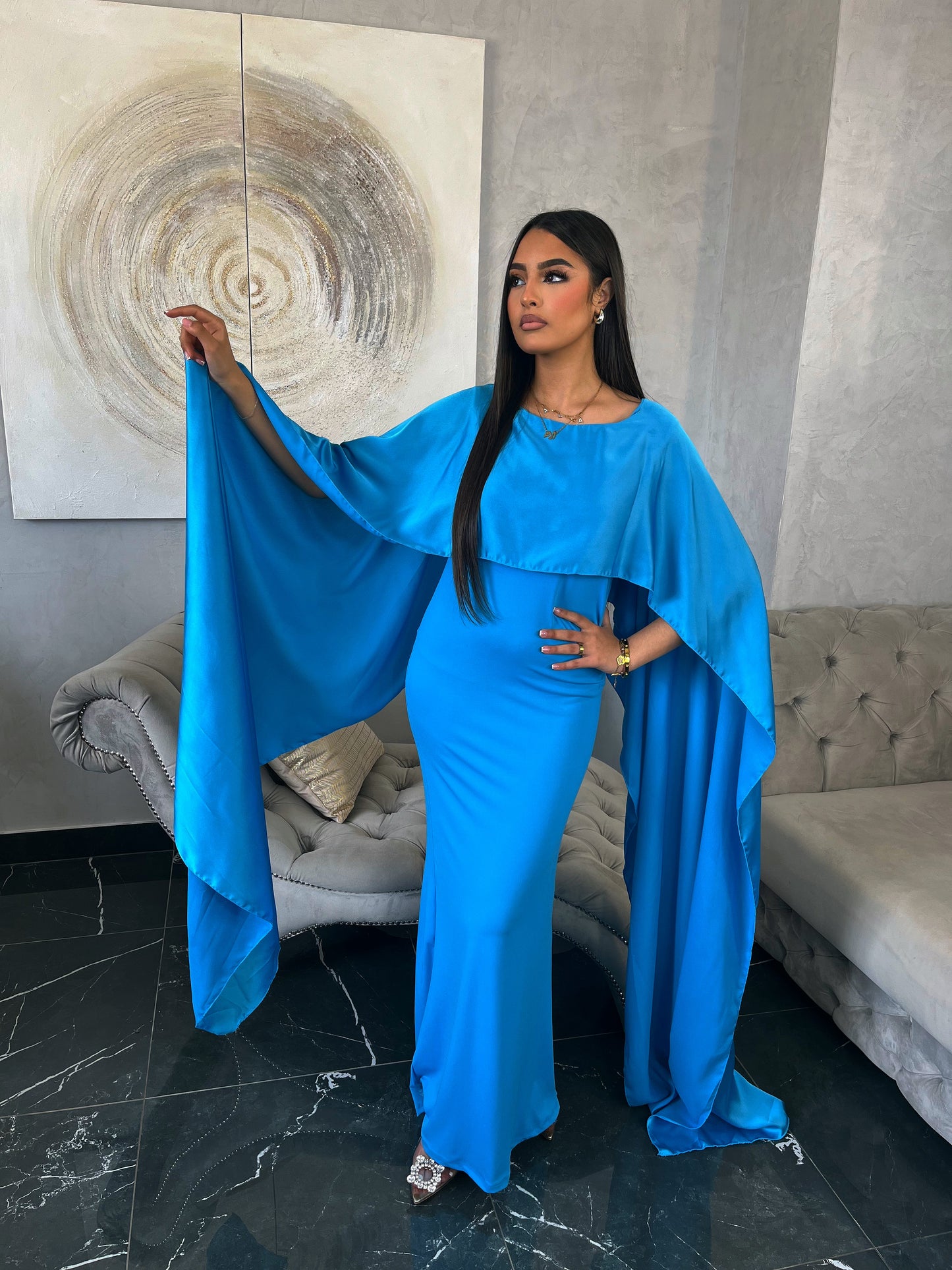 Robe longue princesse LEILA
