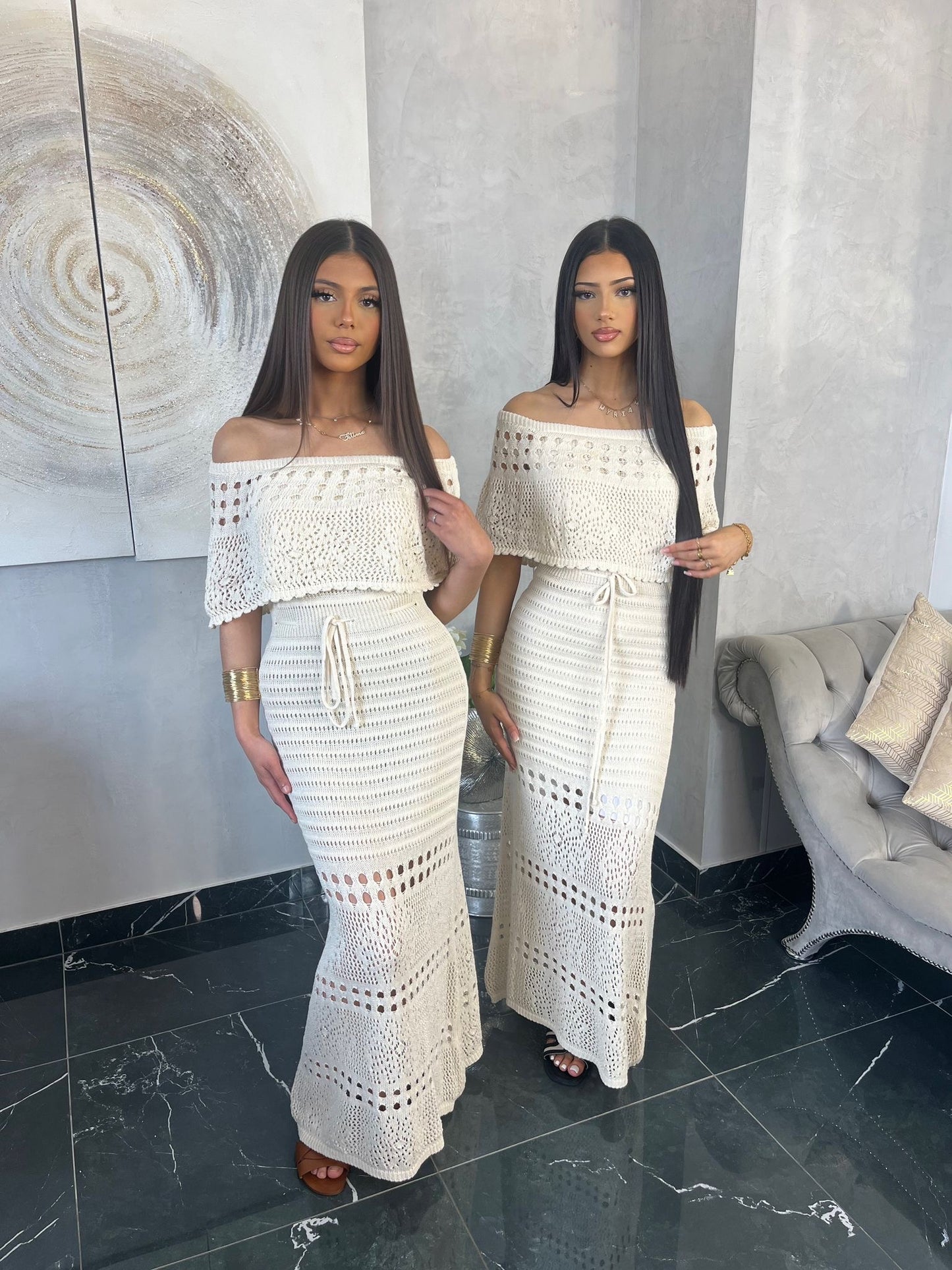 Robe crochet princesse Imane