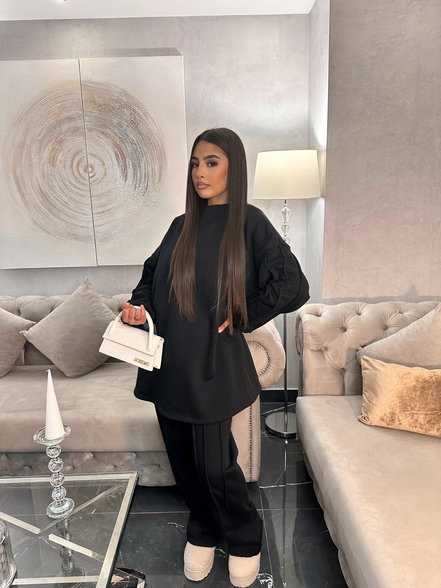 Ensemble jogging molletoné hiver Princesse Siwar