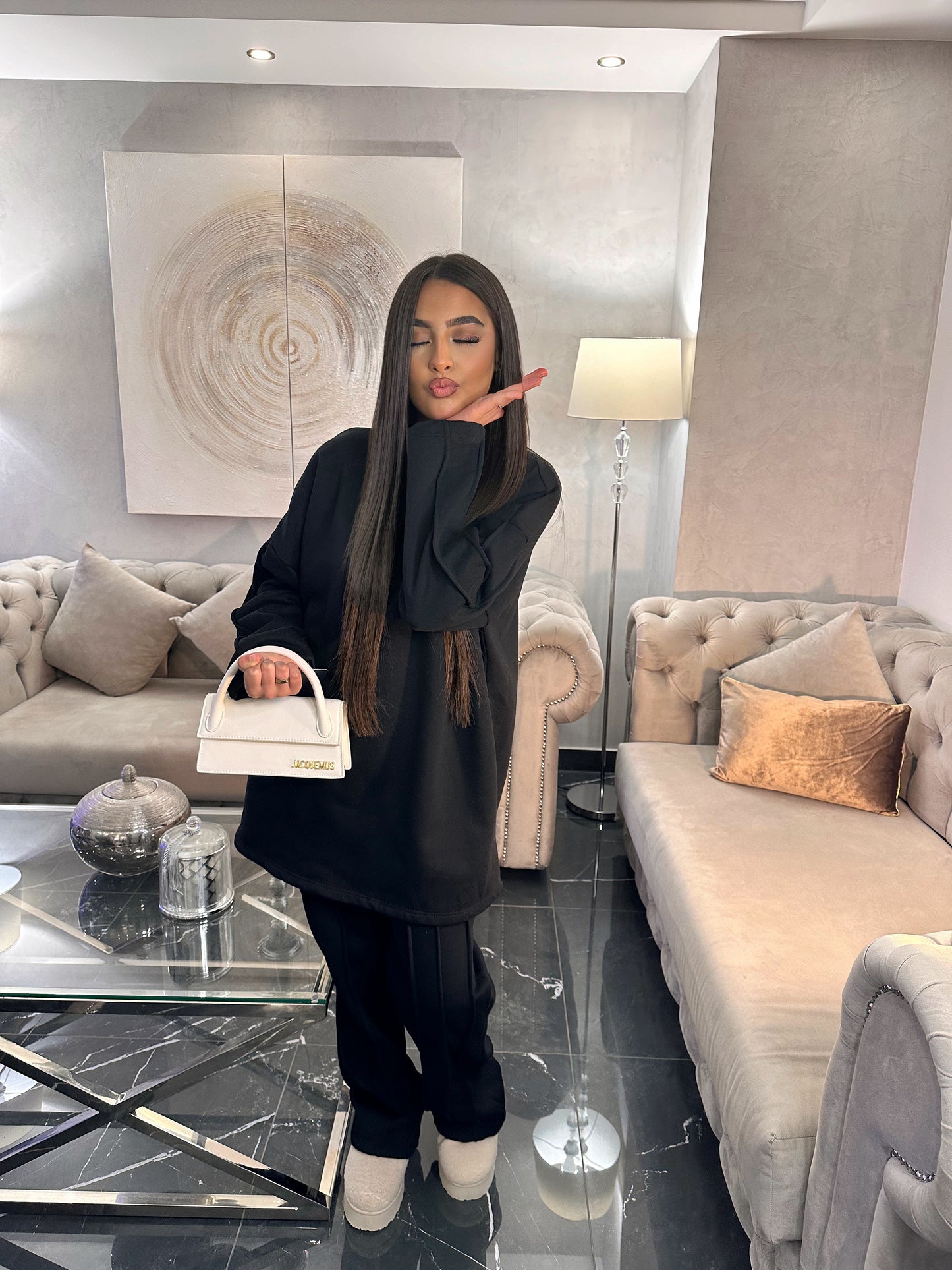 Ensemble jogging molletoné hiver Princesse Siwar