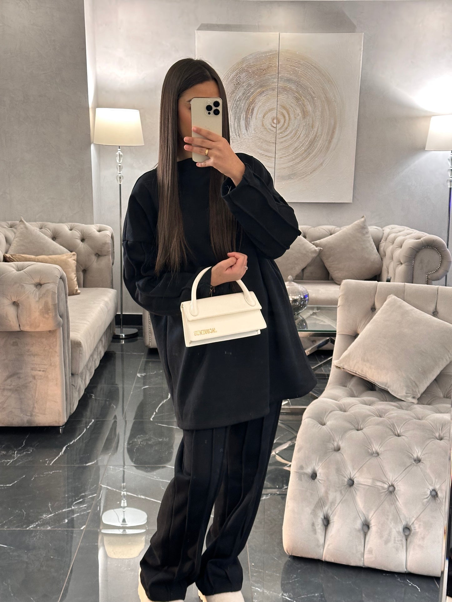 Ensemble jogging molletoné hiver Princesse Siwar