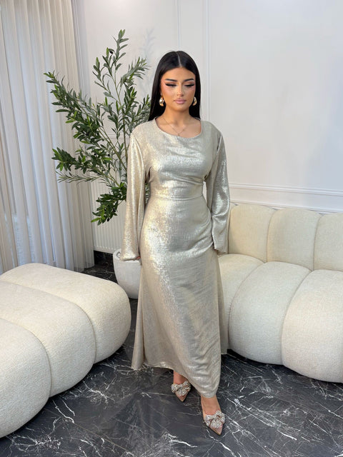 ROBE PRINCESSE SOFIA À LACETS CINTRÉE