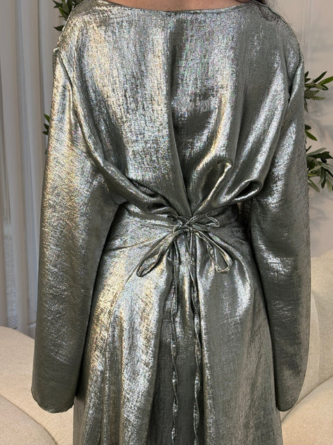 ROBE PRINCESSE SOFIA À LACETS CINTRÉE