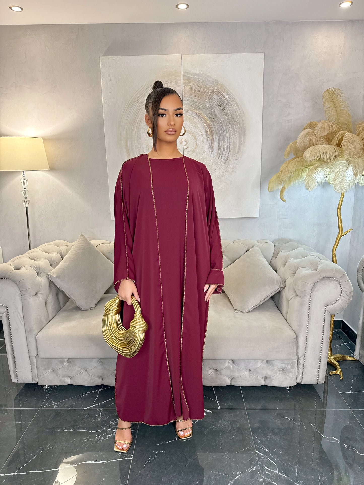 ABAYA DEUX PIÈCES princesse ALBA