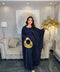 ABAYA DEUX PIECES A STRASS PRINCESSE JAMILA