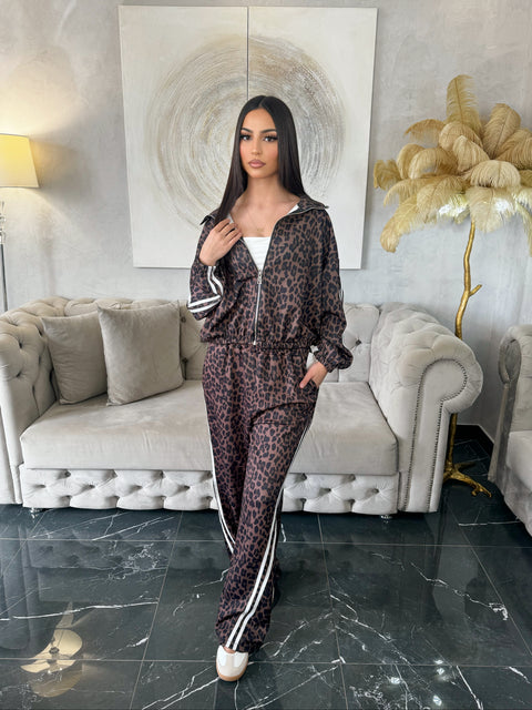 ENSEMBLE PANTALON LÉOPARD