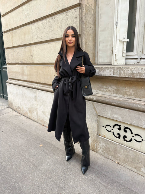 MANTEAU STYLE TRENCH PRINCESSE AMEENA
