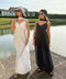 ROBE LONGUE À POIS