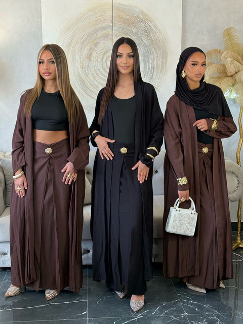 ENSEMBLE JUPE KIMONO PRINCESSE AILYS
