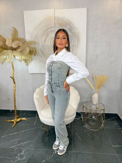 Combinaison en jeans princesse K