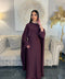 ABAYA À PERLES