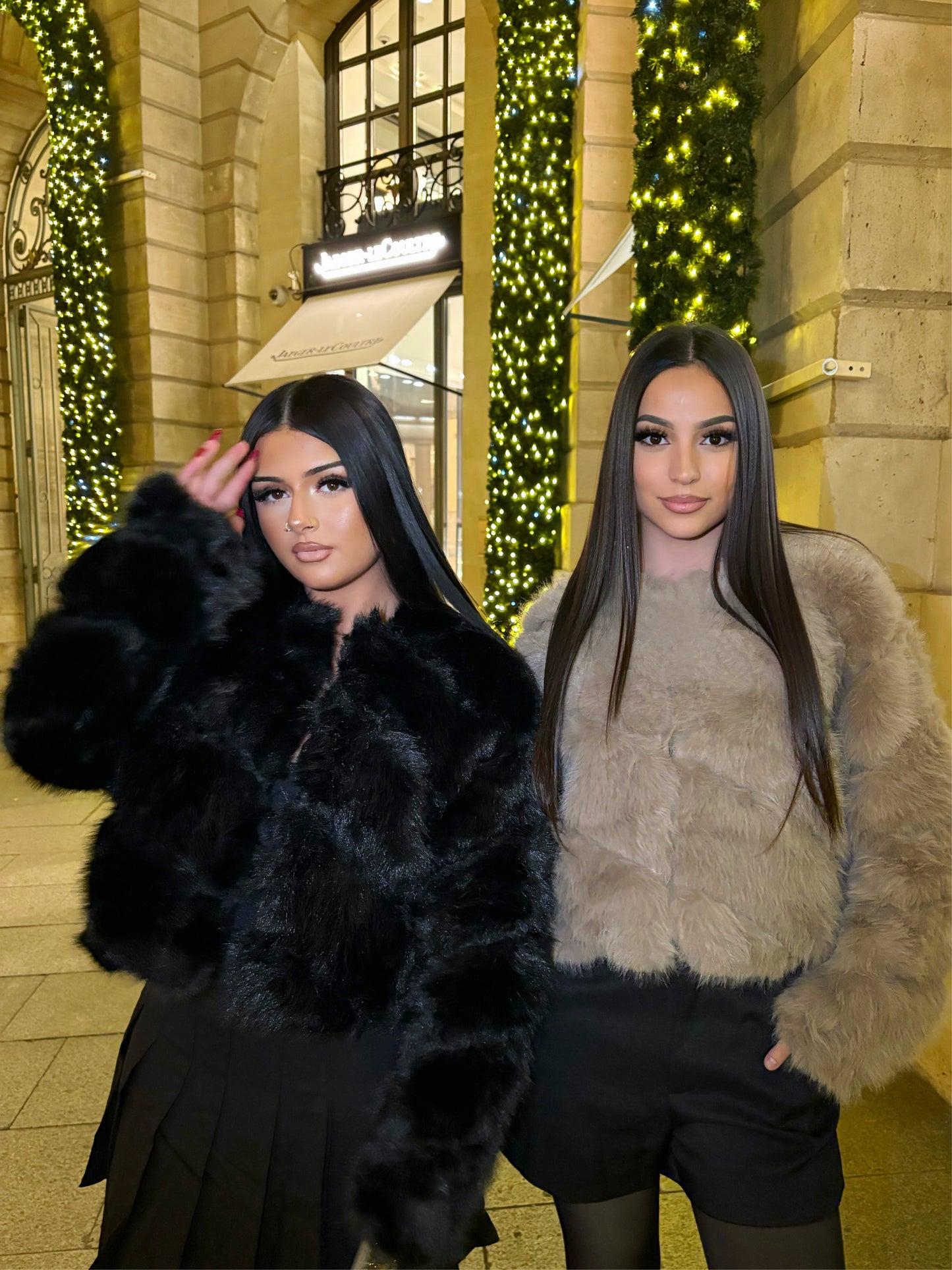 VESTE EFFET FOURRURE PRINCESSE JADE