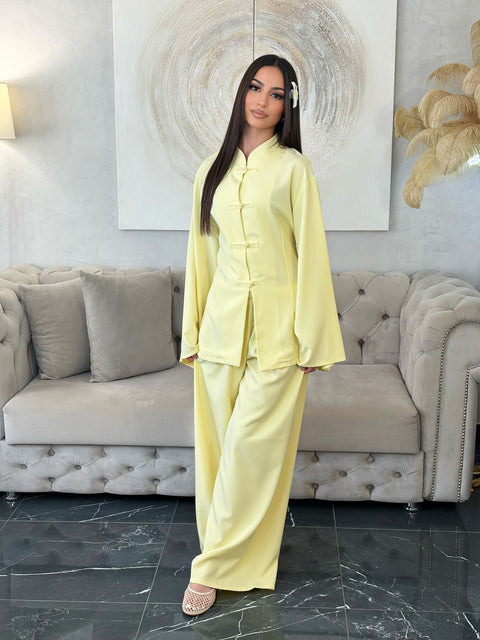 ENSEMBLE PANTALON CINTRÉ PRINCESSE AYAKO