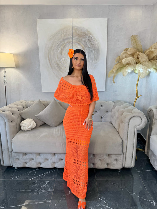 Robe crochet princesse elen