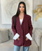 BLAZER A RAYURES