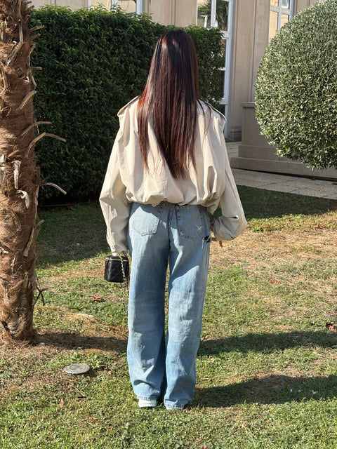 TRENCH COURT BEIGE