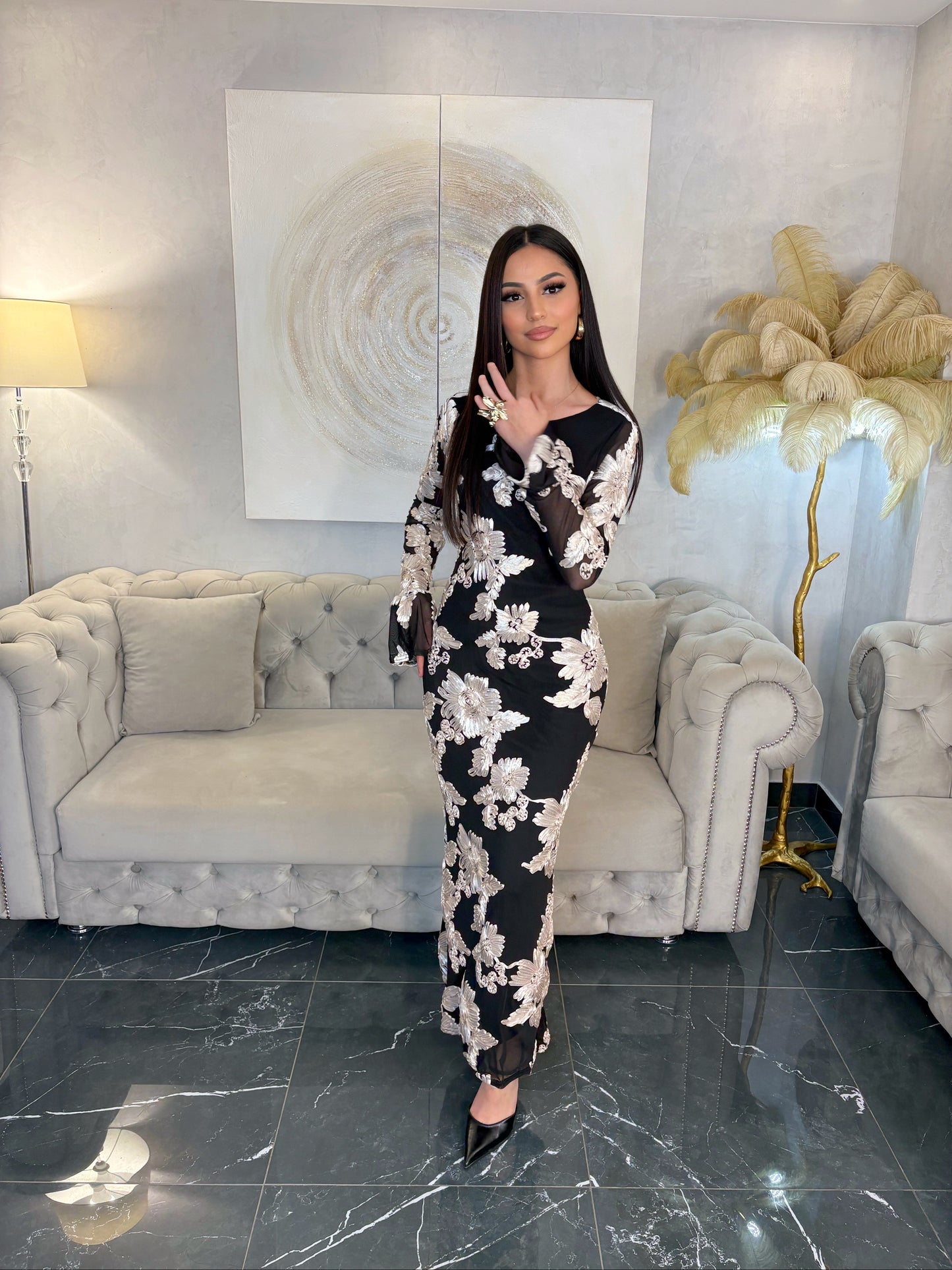 ROBE LONGUE PRINCESSE ELA