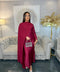 Robe cape intégrée princesse Syrine