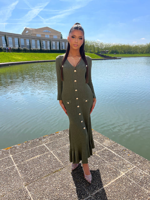 Robe longue princesse Sandra