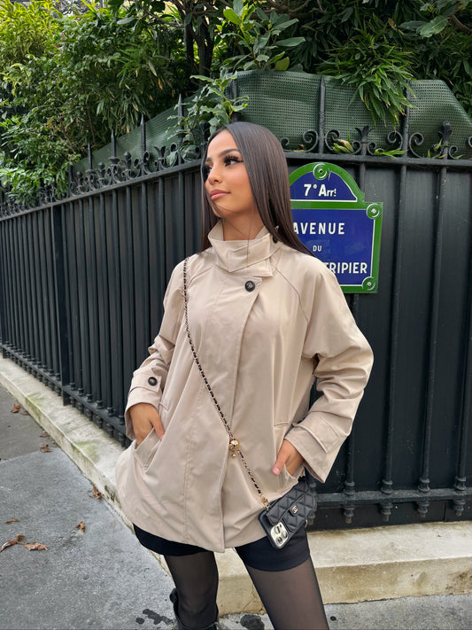 TRENCH PARISIEN OVERSIZE
