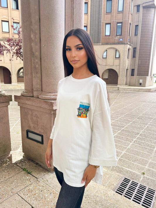 Tee-shirt Palestine manches longues