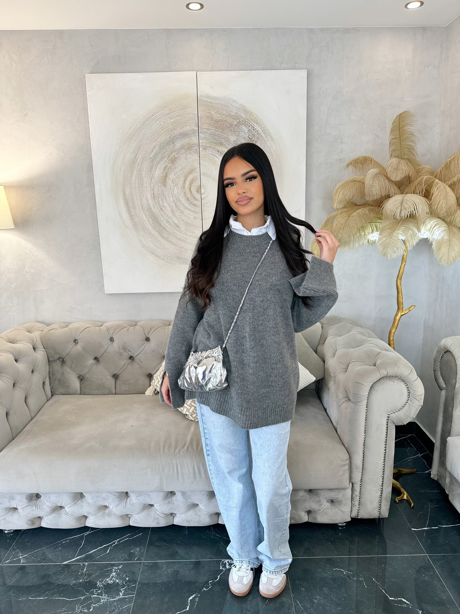 PULL EN MAILLE DOUX PRINCESSE IMANE