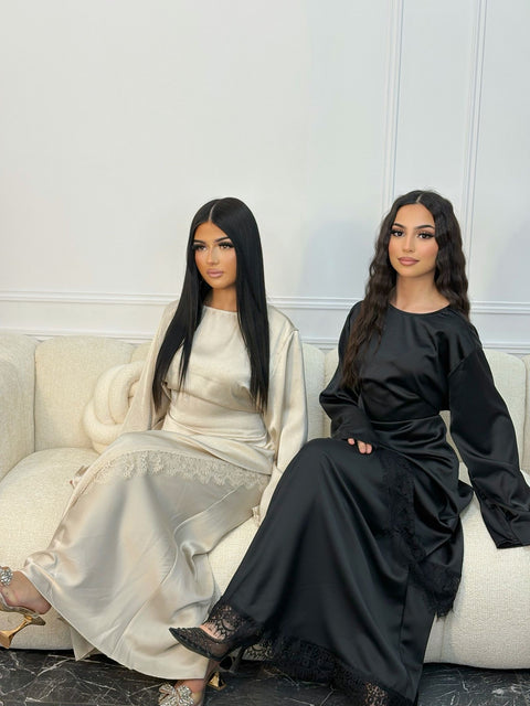 ENSEMBLE DENTELLE NOIR