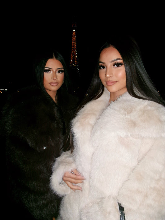 VESTE EFFET FOURURE LA PARISIENNE