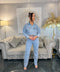 VESTE EN JEAN STRASS