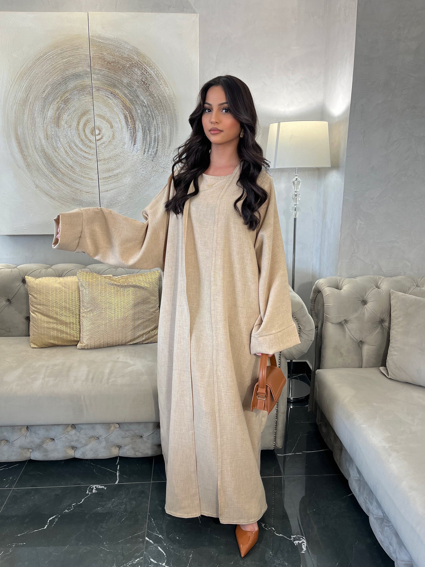 Ensemble kimono et robe princesse Noufaissa