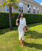 Robe longue en crochet Princesse Chloé